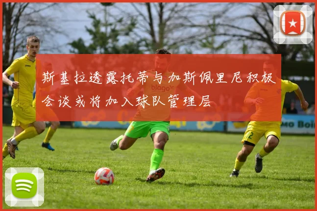 斯基拉透露托蒂与加斯佩里尼积极会谈或将加入球队管理层