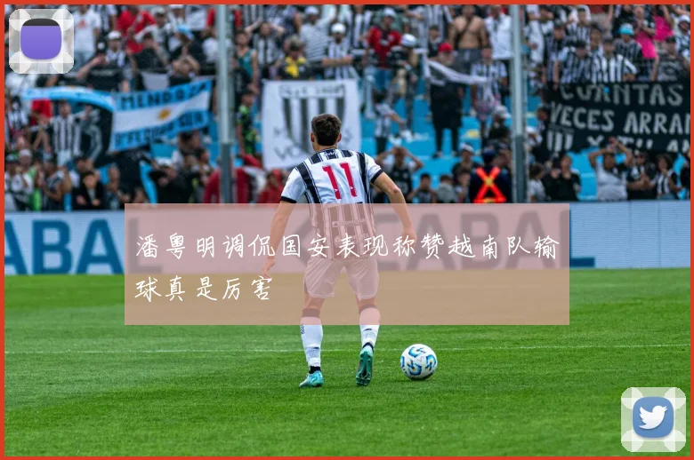 潘粤明调侃国安表现称赞越南队输球真是厉害